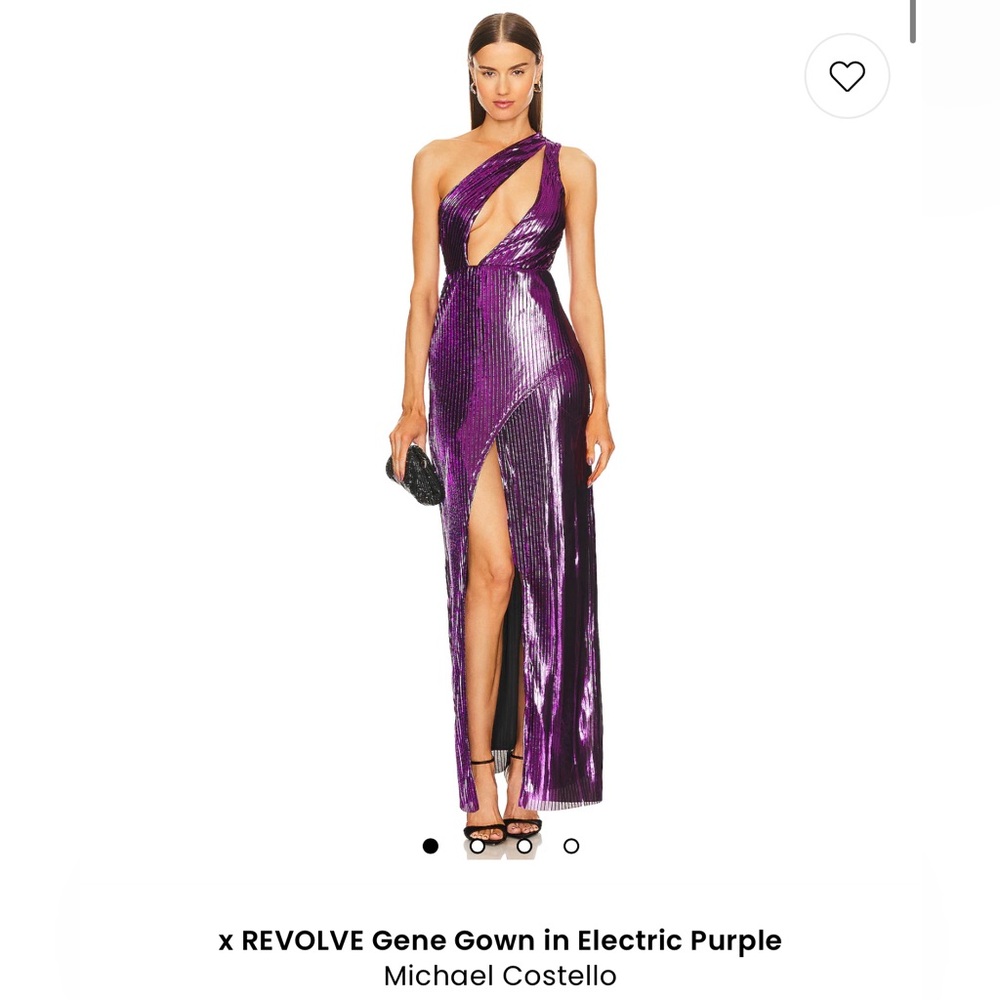 REVOLVE Gene Gown Electric Purple